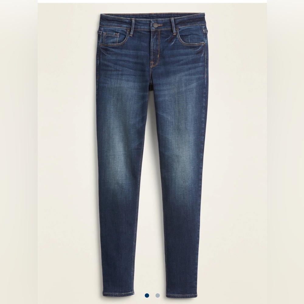 Old Navy || mid-rise rockstar skinny jeans